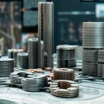 建築物の構造と設備を可視化したBIMモデルの画面例