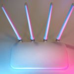 住宅内のハブと通信機器の接続